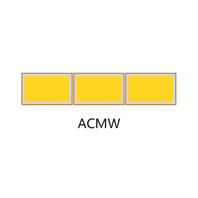 Axial Composite Magnet Wire, Axial Arranged Multi-Conductor Enamel Paper Composite Insulated Copper Aluminum Wire for Transformer, Motor, Generator and Winding Systems