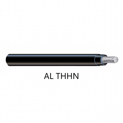 buy AL THHN 600V Aluminum Building Wire, Thermoplastic Insulation & Nylon Jacket, 90°C Dry Rated, UL83 Listed Conduit Wiring online manufacture