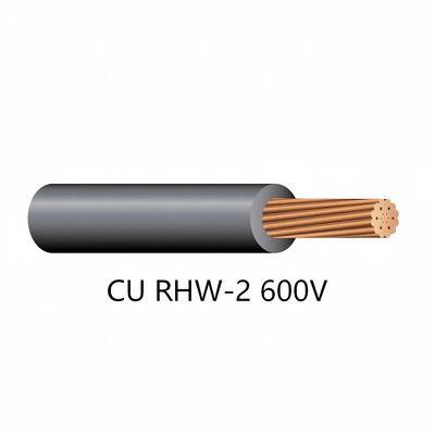 Kopen CU RHW 600V Koper XLPE Bouwdraad, Thermoset Geïsoleerd, 75°C Nat & Droog Classificatie voor Commerciële & Industriële Stroomdistributie online manufacture