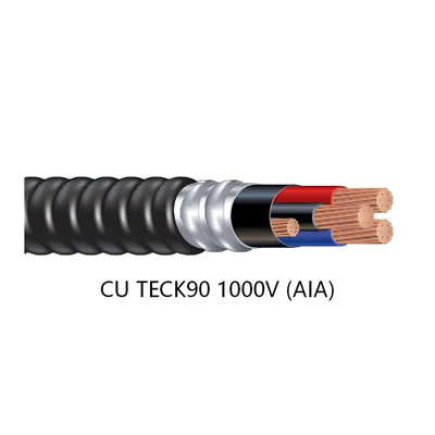 membeli Kabel Daya & Kontrol Berpelindung Tembaga CU TECK90 1000V (AIA), Isolasi XLPE 90°C, Pelindung Aluminium Interlocked untuk Instalasi Industri, Pertambangan & Infrastruktur online manufacture
