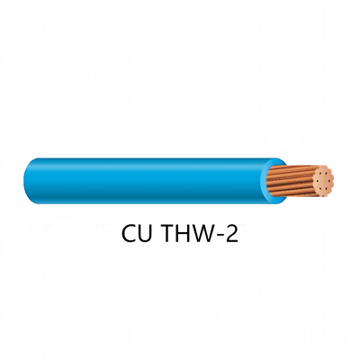 買う CU THW-2 600V 銅熱可塑性ビルディングワイヤー、90℃ウェット＆ドライ定格、住宅、商業、産業配線用ソリッド＆ストランド銅導体 online manufacture