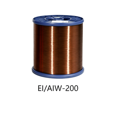 Купить Эмалированная проволока AIW/EI-200, полиэстеримидная, полиамидимидная, класс 200, двухслойная изоляция online manufacture