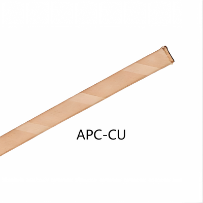 Comprar APC-CU Aramida papel revestido de fio de alta condutividade de cobre 0.05-0.2mm espessura de isolamento online manufacture