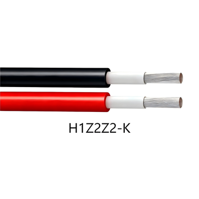 Acheter H1Z2Z2-K câble photovoltaïque flexible pour panneau solaire pour installations solaires extérieures intérieures online manufacture