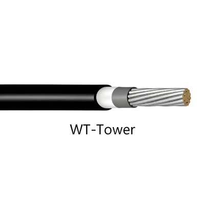 buy Wind Turbine Tower Cable IEC 60502-1 DNV-ST-0076, Class 2/5 Copper Aluminum XLPE EPR Insulation PVC LSZH TPU Sheath, Vertical Power Cable for Wind Tower Nacelle Converter Internal Distribution online manufacture