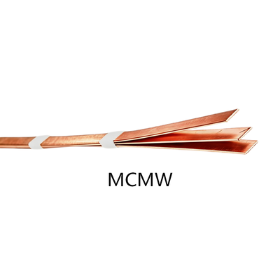 Kopen Multi-geleider composiet magneetdraad, 2/3 & meerdere geleiders emaille film papier composiet geïsoleerde koper aluminium draad voor transformator, motor, generator & hoogstroom wikkelingssystemen online manufacture
