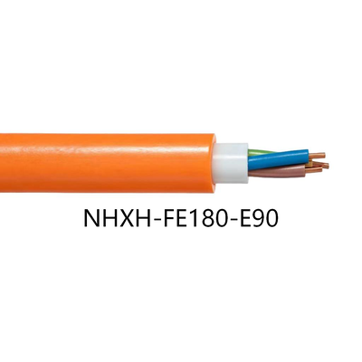 買う NHXH FE180/E90 耐火ケーブル,XLPE隔熱付きの線状銅ケーブル,Mica 防火障害物および空港,病院および鉄道インフラストラクチャのためのLSZH シェイート,IEC 適合 online manufacture