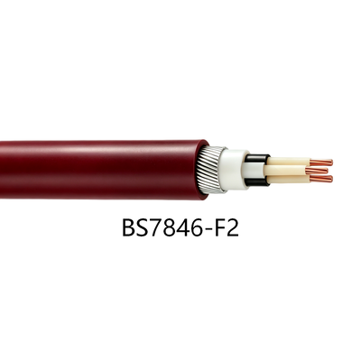 membeli Kabel Tahan Api Lapis Baja BS 7846 BS7846-F2, Kabel Tembaga Berinsulasi XLPE dengan Penghalang Api Mika dan Lapis Baja Kawat Baja untuk Daya Darurat dan Instalasi Bawah Tanah, Sesuai IEC online manufacture