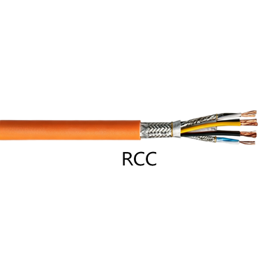 buy Robot Control Cable RCC IEC 60228, Class 5/6 Fine Stranded Copper TPE PE Insulation PUR Jacket, High Flex Torsion Resistant Control Cable with Optional Copper Braid Shield for Robotic Arm Automation online manufacture