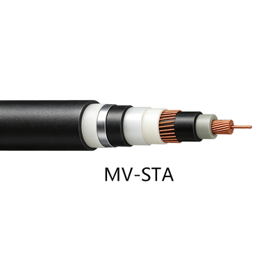 buy MV Steel Tape Armored Power Cable IEC 60502-2, Copper Aluminum Stranded Conductor XLPE Insulation PVC LSZH Sheath, 6–35kV 3-Core Cable for Underground Industrial Utility Outdoor Distribution online manufacture